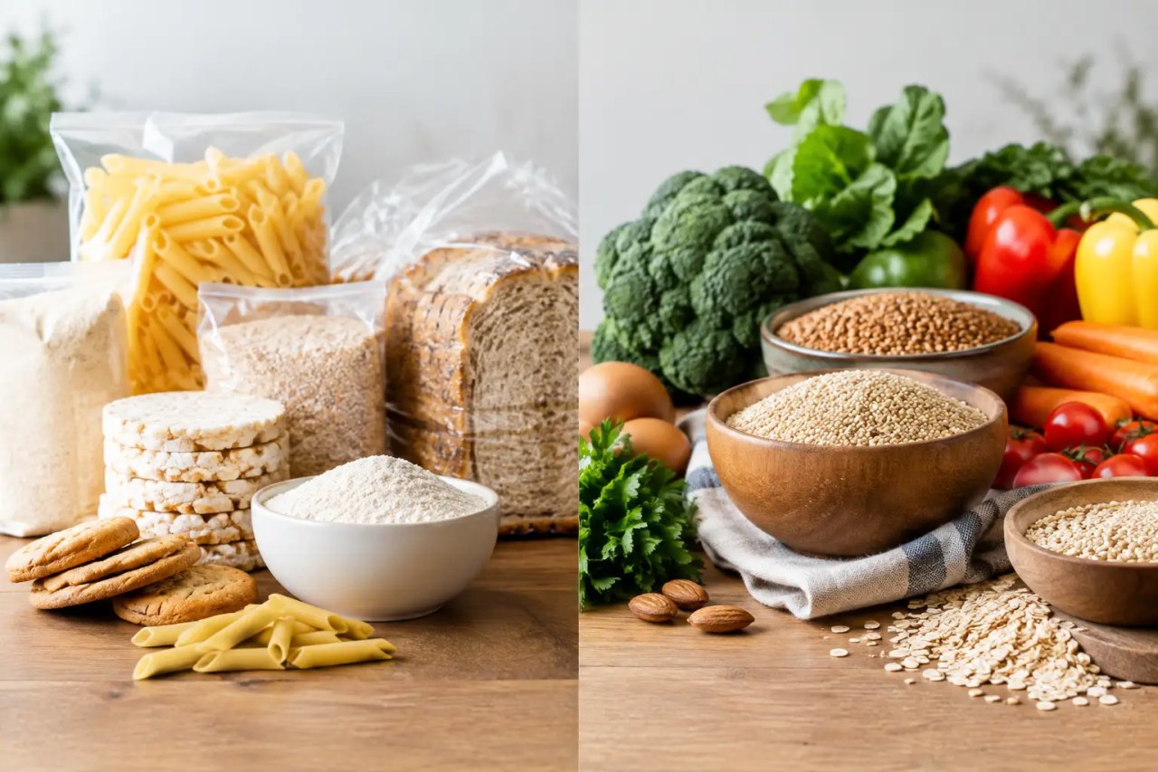 Produkty bezglutenowe vs naturalnie bezglutenowe